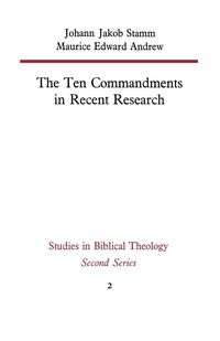 Produktbild: The Ten Commandments in Recent Research