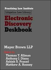 Produktbild: Electronic Discovery Deskbook
