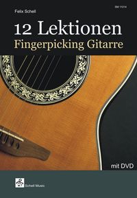 Produktbild: 12 Lektionen Fingerpicking-Gitarre