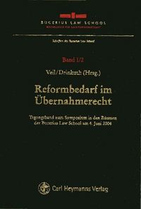 Produktbild: Reformbedarf im &Uuml;bernahmerecht