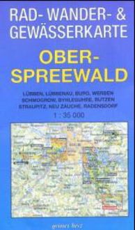 Produktbild: Oberspreewald 1 : 35 000 Rad-, Wander- und Gew&auml;sserkarte