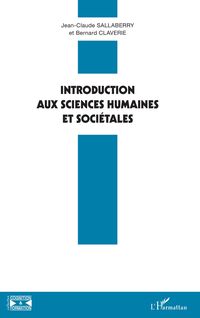Produktbild: Introduction aux sciences humaines et soci&eacute;tales