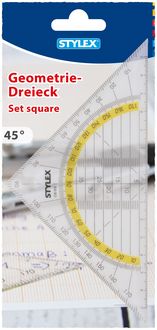 Produktbild: Stylex Geometriedreieck, 16 cm