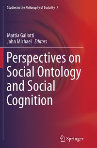 Produktbild: Perspectives on Social Ontology and Social Cognition