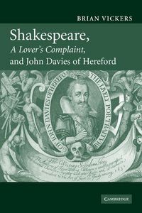 Produktbild: Shakespeare, 'a Lover's Complaint', and John Davies of Hereford