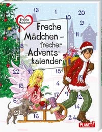 Produktbild: Freche M&auml;dchen &ndash; freche B&uuml;cher!: Freche M&auml;dchen &ndash; frecher Adventskalender
