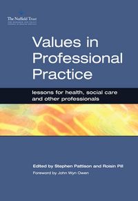 Produktbild: Values in Professional Practice