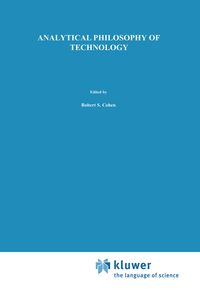 Produktbild: Analytical Philosophy of Technology