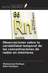 Produktbild: Observaciones sobre la variabilidad temporal de las concentraciones de rad&oacute;n en interiores
