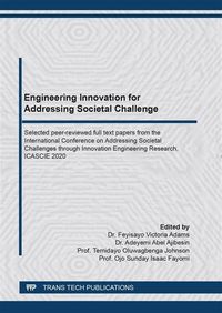 Produktbild: Engineering Innovation for Addressing Societal Challenges