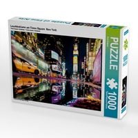 Produktbild: CALVENDO Puzzle Leuchtreklame am Times Square New York | 1000 Teile Lege-Gr&ouml;&szlig;e 64x48cm Foto-Puzzle f&uuml;r gl&uuml;ckliche Stunden