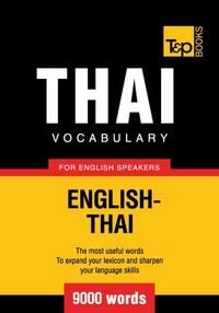 Produktbild: Thai vocabulary for English speakers - 9000 words
