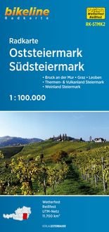 Produktbild: Radkarte Oststeiermark, S&uuml;dsteiermark
