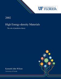 Produktbild: High Energy-density Materials