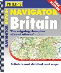 Produktbild: Philip's Maps: Philip's Navigator Britain Spiral Bound