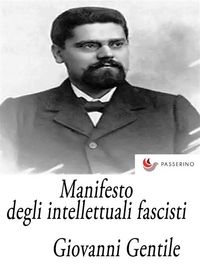Produktbild: Manifesto degli intellettuali fascisti