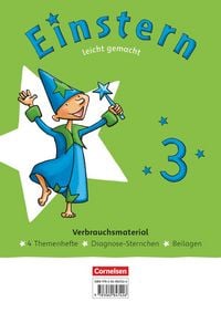 Produktbild: Einstern Mathematik 3 Leicht gemacht. Themenhefte 1-4, Diagnoseheft und Kartonbeilagen im Paket