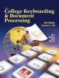 Produktbild: Gregg College Keyboarding and Document Processing (Gdp), Lessons 61-120, Kit 2, Word 2000