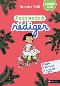 Produktbild: J'apprends &agrave; r&eacute;diger, cahier CE2