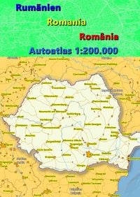 Produktbild: Rum&auml;nien Autoatlas, Stra&szlig;enatlas 2023/2024 1:200.000 (Rom&acirc;nia)