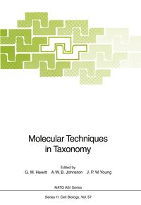 Produktbild: Molecular Techniques in Taxonomy