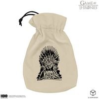 Produktbild: Pegasus QWO98246 - Game of Thrones, The Throne, beige, W&uuml;rfelbeutel, 16,5cm