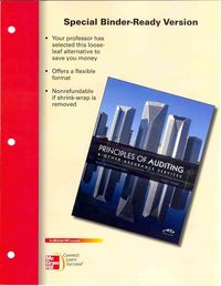 Produktbild: Principles of Auditing & Assurance Services