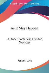 Produktbild: Davis, R: As It May Happen