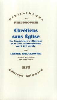 Produktbild: Chr&eacute;tiens sans &eacute;glise