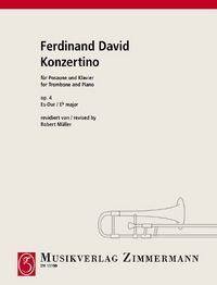 Produktbild: Konzertino op. 4 in Es-Dur, Posaune und Klavier