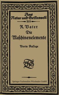 Produktbild: Die Maschinenelemente