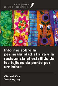 Produktbild: Informe sobre la permeabilidad al aire y la resistencia al estallido de los tejidos de punto por urdimbre