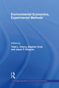 Produktbild: Environmental Economics, Experimental Methods