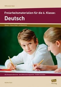 Produktbild: Freiarbeitsmaterialien f&uuml;r die 6. Klasse: Deutsch