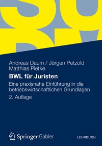 Produktbild: BWL f&uuml;r Juristen