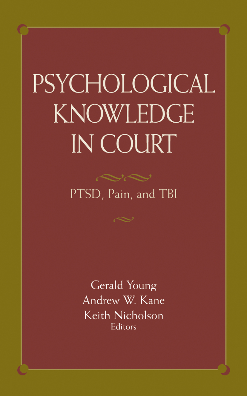 Produktbild: Psychological Knowledge in Court