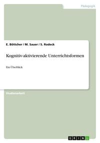 Produktbild: Kognitiv-aktivierende Unterrichtsformen