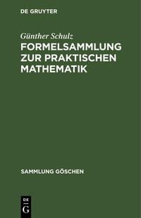 Produktbild: Formelsammlung zur praktischen Mathematik