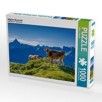 Produktbild: CALVENDO Puzzle Allg&auml;uer Braunvieh | 1000 Teile Lege-Gr&ouml;&szlig;e 64x48cm Foto-Puzzle f&uuml;r gl&uuml;ckliche Stunden