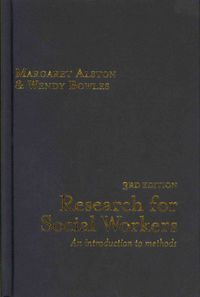 Produktbild: RESEARCH FOR SOCIAL WORKERS 3/
