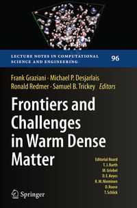 Produktbild: Frontiers and Challenges in Warm Dense Matter