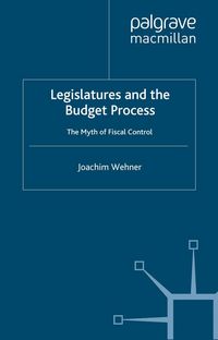 Produktbild: Legislatures and the Budget Process