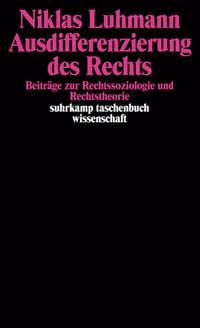 Produktbild: Ausdifferenzierung des Rechts
