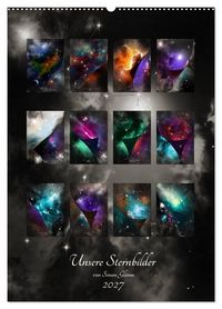 Produktbild: Unsere Sternbilder (Wandkalender 2027 DIN A2 hoch), CALVENDO Monatskalender