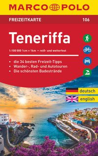 Produktbild: MARCO POLO Freizeitkarte 106 Teneriffa 1:100.000
