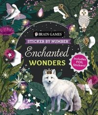 Produktbild: Brain Games - Sticker by Number: Enchanted Wonders (36 Images to Sticker)