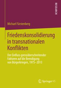 Produktbild: Friedenskonsolidierung in transnationalen Konflikten