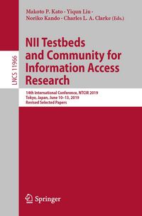 Produktbild: NII Testbeds and Community for Information Access Research