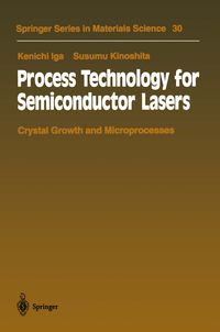 Produktbild: Process Technology for Semiconductor Lasers