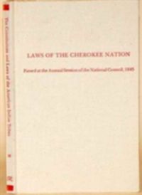 Produktbild: Laws Of The Cherokee Nation